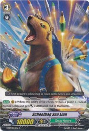 Schoolbag Sea Lion (BT07/044EN) - Rampage of the Beast King
