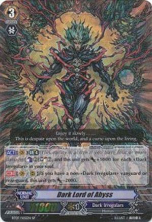 Dark Lord of Abyss (SP) (BT07/S05EN) - Rampage of the Beast King