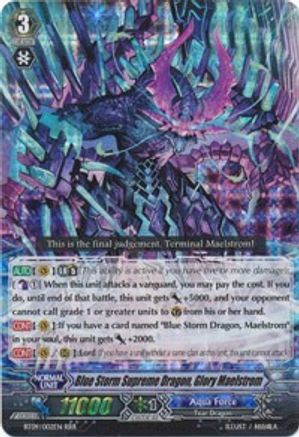 Blue Storm Supreme Dragon, Glory Maelstrom [BT09 - BT09/002EN]