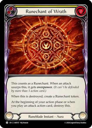 Runechant of Wrath (IAR157) - Usurp the Shadow Throne