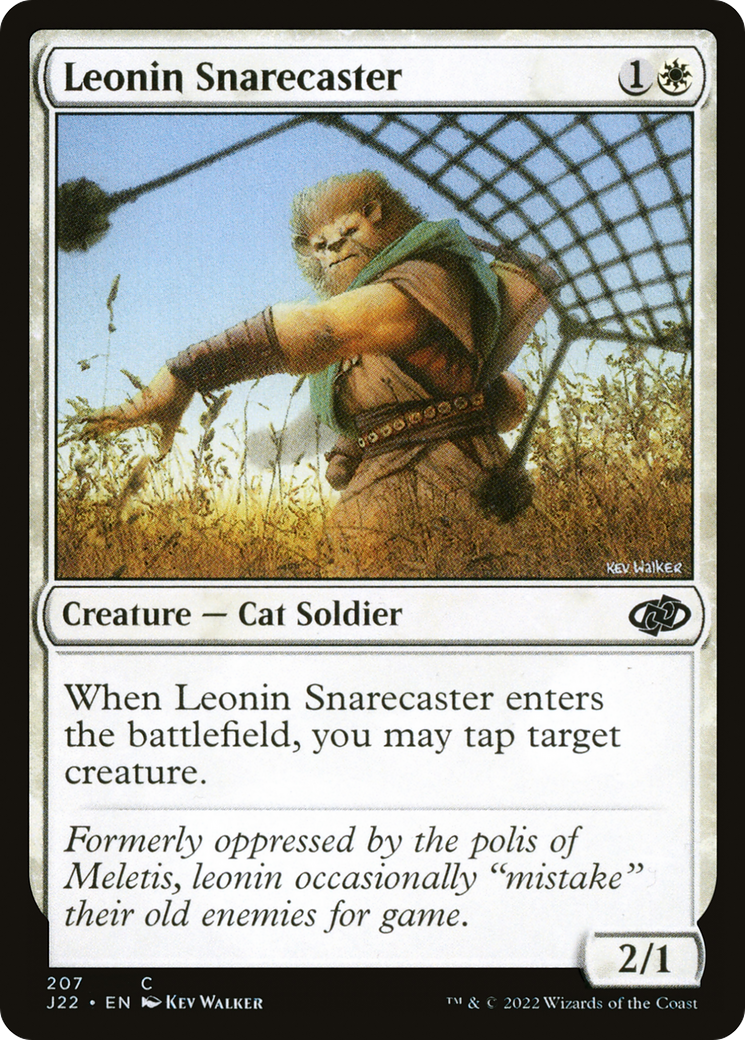 Leonin Snarecaster [J22 - 207]