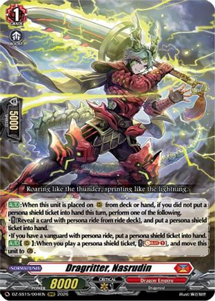 Dragritter, Nasrudin (DZ-SS15/004EN) - DZ-SS15: The Legendary Vanguards