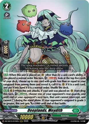 Deeplands, Meydith (DZ-SS15/019EN) - DZ-SS15: The Legendary Vanguards