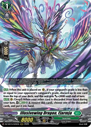 Illusivewing Dragon, Fjarmja (DZ-SS15/020EN) - DZ-SS15: The Legendary Vanguards