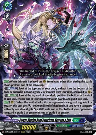 Corpse Hunting Rend Cataclysm, Roveena & Zuin (DZ-SS15/031EN) - DZ-SS15: The Legendary Vanguards