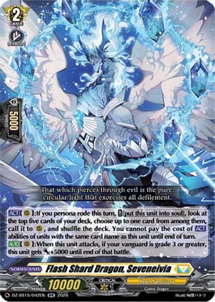 Flash Shard Dragon, Seveneivia (DZ-SS15/042EN) - DZ-SS15: The Legendary Vanguards