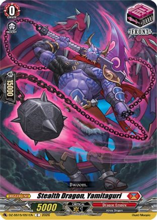 Stealth Dragon, Yamitaguri (DZ-SS15/051EN) - DZ-SS15: The Legendary Vanguards