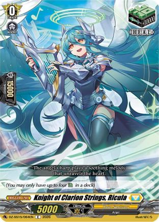 Knight of Clarion Strings, Ricula (DZ-SS15/064EN) - DZ-SS15: The Legendary Vanguards