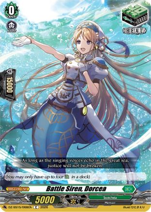 Battle Siren, Dorcea (DZ-SS15/068EN) - DZ-SS15: The Legendary Vanguards