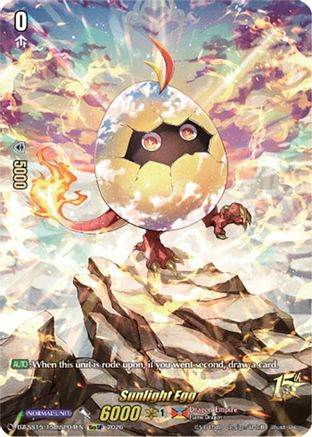 Sunlight Egg (15thSP) (DZ-SS15/15thSP04EN) - DZ-SS15: The Legendary Vanguards