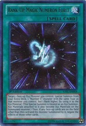 Rank-Up-Magic Numeron Force [JOTL - JOTL-EN059]