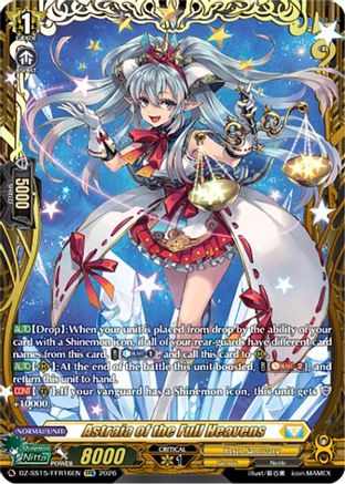 Astraia of the Full Heavens (FFR) (DZ-SS15/FFR16EN) - DZ-SS15: The Legendary Vanguards
