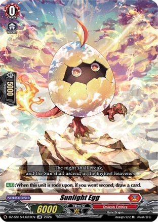Sunlight Egg (DZ-SS15/LG23EN) - DZ-SS15: The Legendary Vanguards