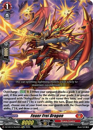 Feuer Frei Dragon (DZ-SS15/Re09EN) - DZ-SS15: The Legendary Vanguards