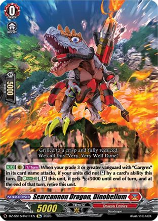 Searcannon Dragon, Dinobellum (DZ-SS15/Re11EN) - DZ-SS15: The Legendary Vanguards