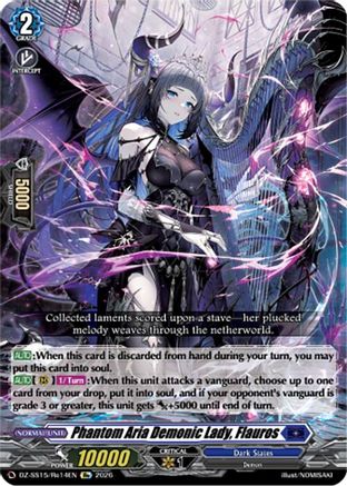 Phantom Aria Demonic Lady, Flauros (DZ-SS15/Re14EN) - DZ-SS15: The Legendary Vanguards