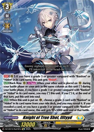 Knight of True Shot, Illtyyd (DZ-SS15/Re24EN) - DZ-SS15: The Legendary Vanguards