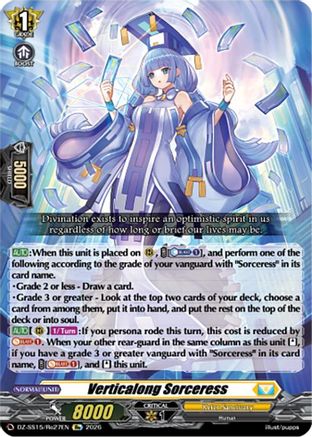 Verticalong Sorceress (DZ-SS15/Re27EN) - DZ-SS15: The Legendary Vanguards