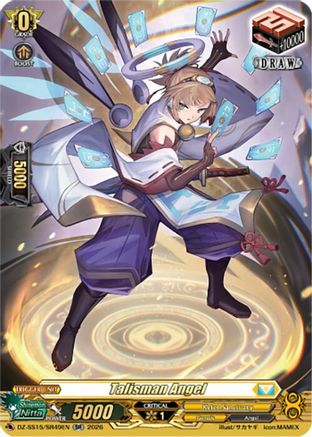 Talisman Angel (SR) (DZ-SS15/SR49EN) - DZ-SS15: The Legendary Vanguards