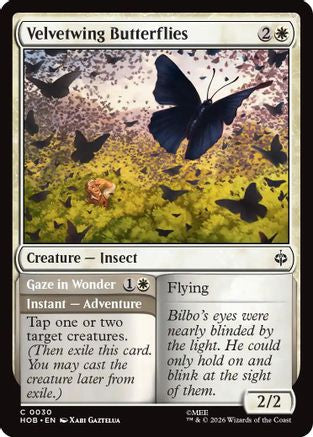 Velvetwing Butterflies (HOB-030) - The Hobbit Foil