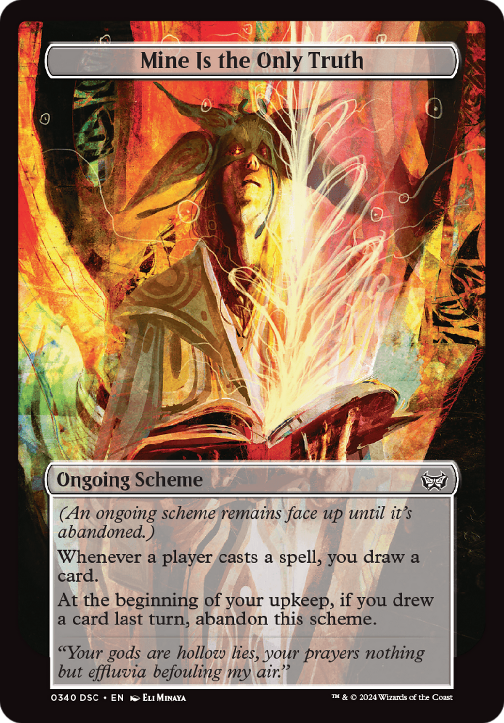 Mine Is The Only Truth (Full Art) [A:DSC - 340]