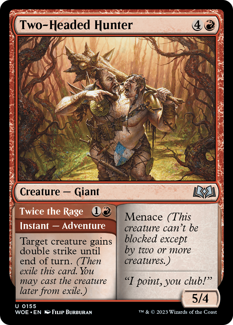 Two-Headed Hunter [WOE - 155]