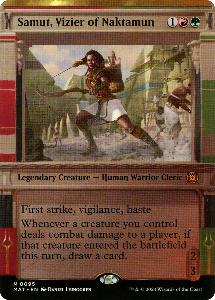 Samut, Vizier of Naktamun (Showcase) [MAT - 95]