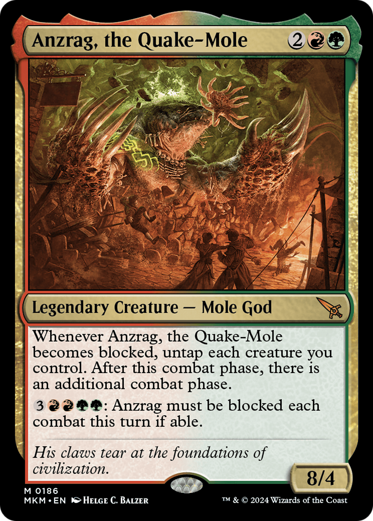 Anzrag, the Quake-Mole [MKM - 186]