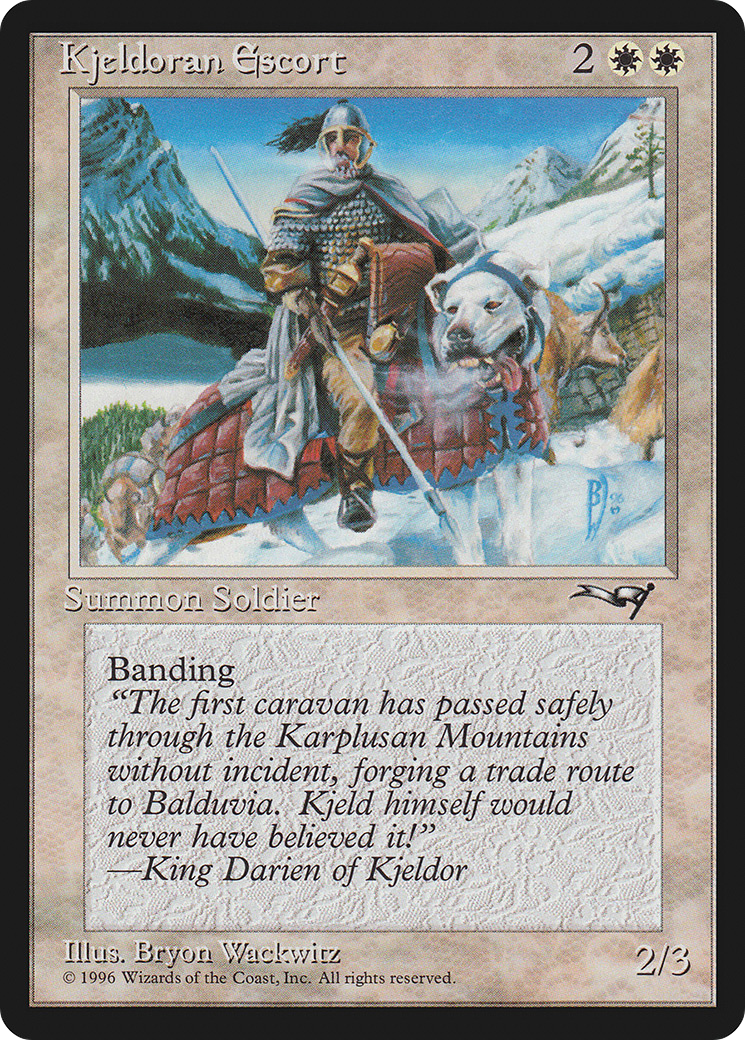 Kjeldoran Escort [ALL - 134]