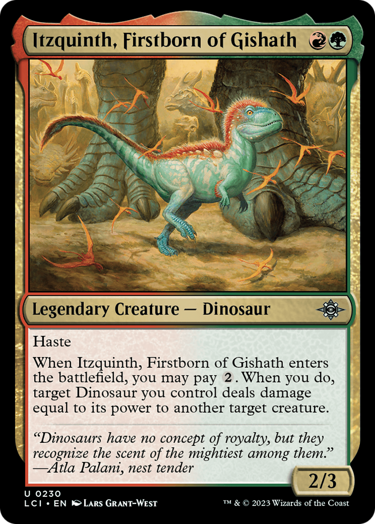 Itzquinth, Firstborn of Gishath [LCI - 230]