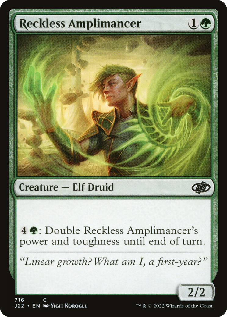 Reckless Amplimancer [J22 - 716]