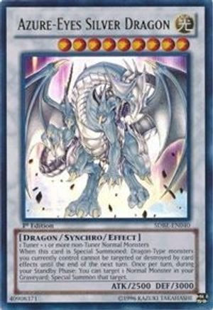 Azure-Eyes Silver Dragon [SDBE - SDBE-EN040]