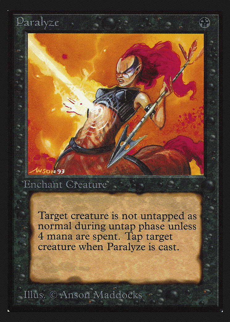 Paralyze (CE) [CED - N/A]