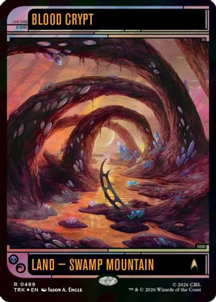 Blood Crypt (Surge Foil) (TRK-489) - Star Trek Foil