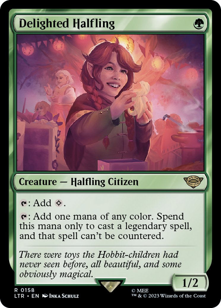 Delighted Halfling [LTR - 158]