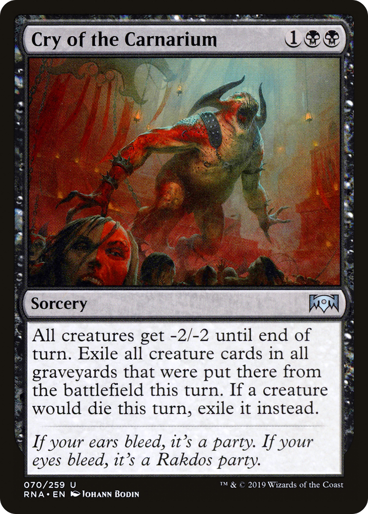 Cry of the Carnarium [RNA - 70]