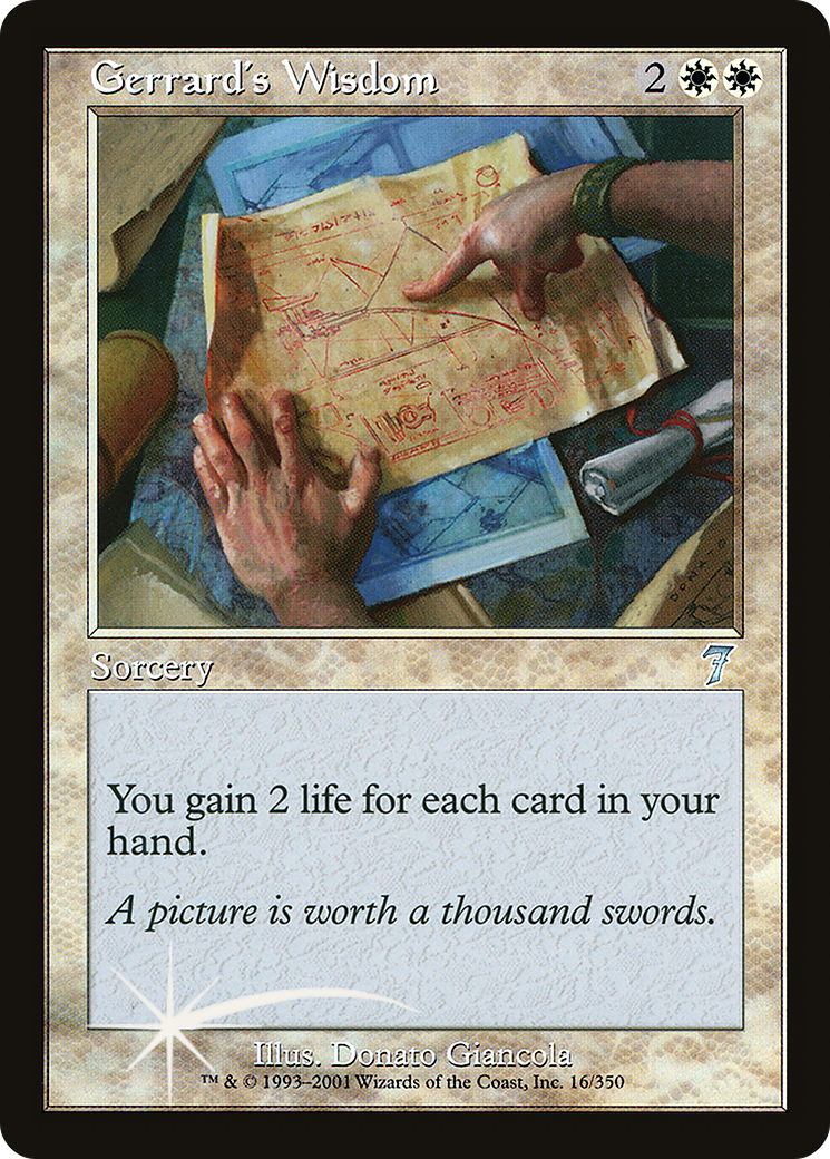 Gerrard's Wisdom (7ED-16★) - 7th Edition