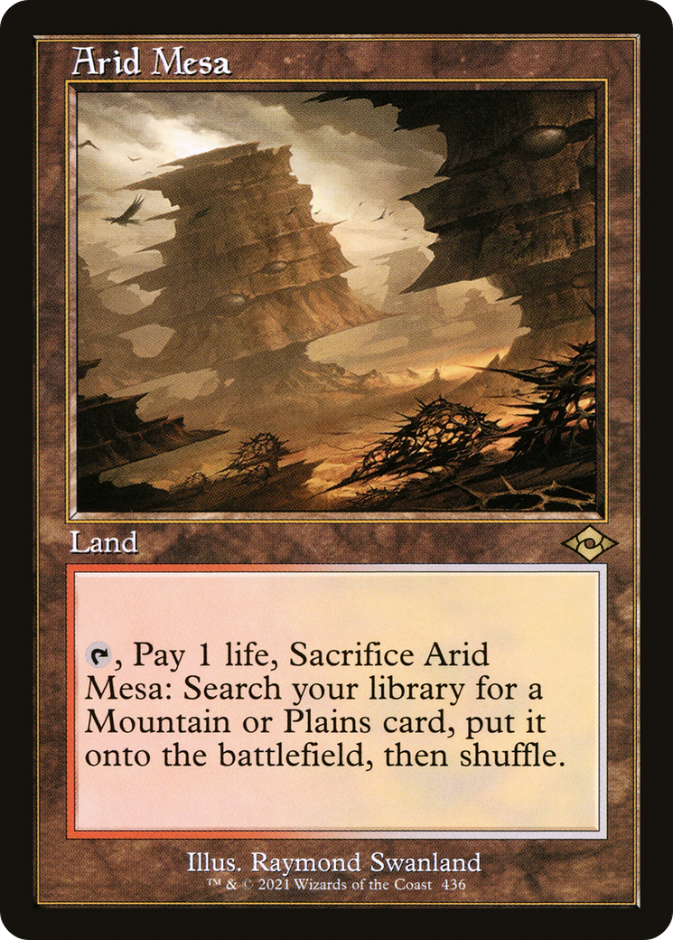 Arid Mesa (Retro Frame) [MH2 - 436]