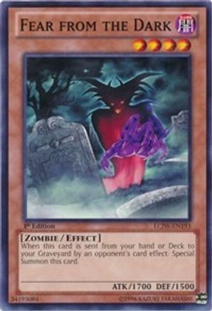 Fear from the Dark (LCJW-EN193) - Legendary Collection 4: Joey's World 1st Edition