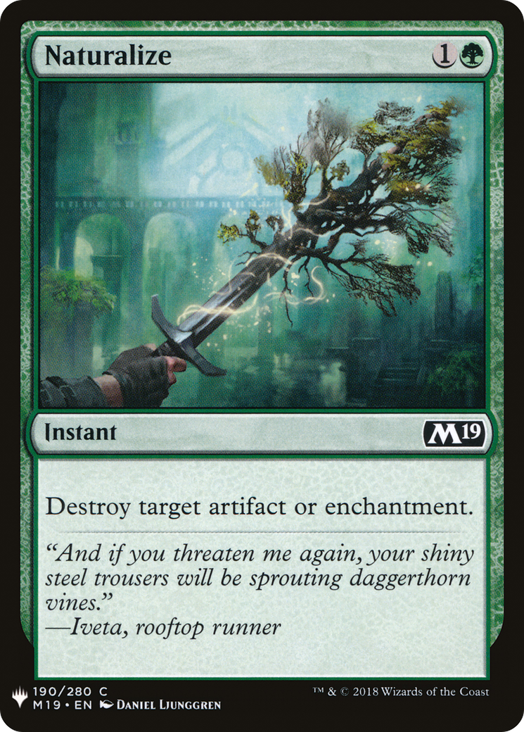 Naturalize [LIST - 190]