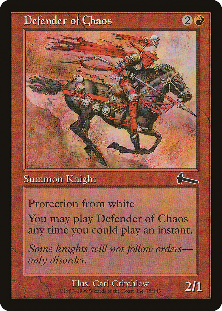 Defender of Chaos [ULG - 75]