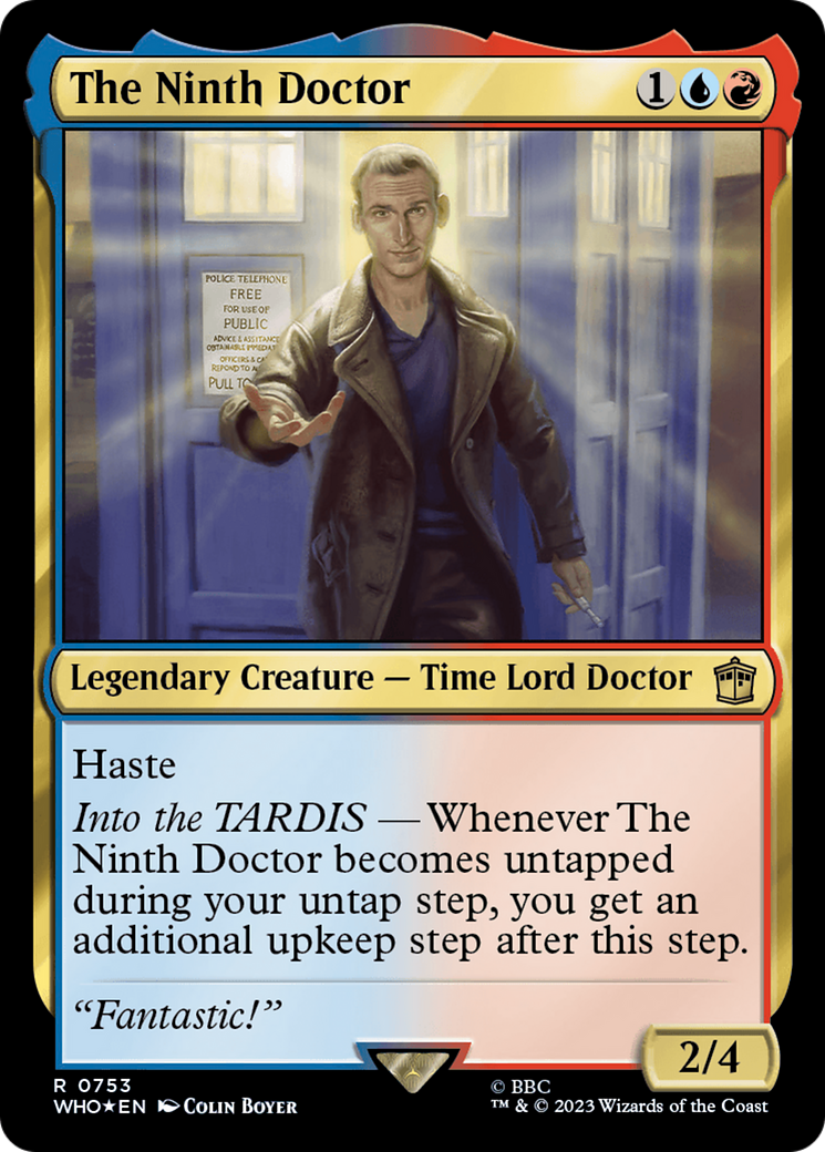 The Ninth Doctor (Surge Foil) [WHO - 753]