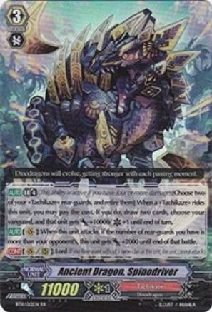 Ancient Dragon, Spinodriver (BT11/012EN) - BT11: Seal Dragons Unleashed