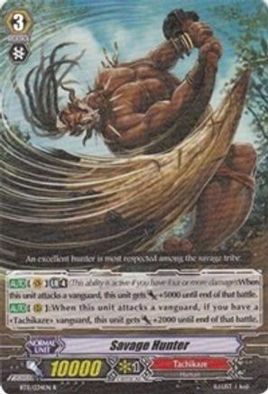Savage Hunter (BT11/034EN) - Seal Dragons Unleashed
