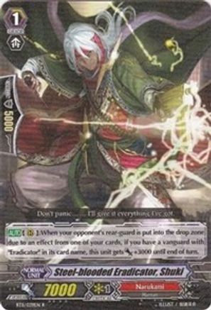 Steel-blooded Eradicator, Shuki (BT11/039EN) - BT11: Seal Dragons Unleashed