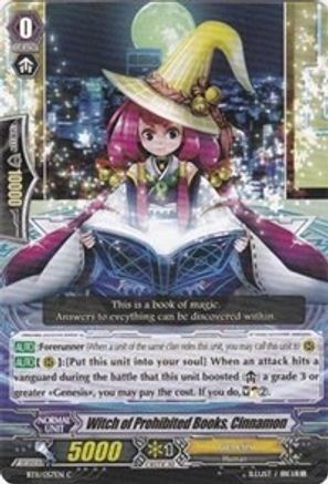 Witch of Prohibited Books, Cinnamon (BT11/057EN) - Seal Dragons Unleashed