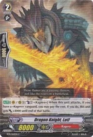 Dragon Knight, Lotf (BT11/062EN) - BT11: Seal Dragons Unleashed