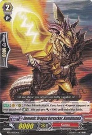 Demonic Dragon Berserker, Kumbhanda (BT11/063EN) - BT11: Seal Dragons Unleashed