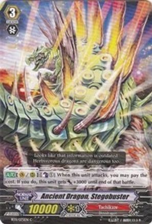 Ancient Dragon, Stegobuster (BT11/075EN) - Seal Dragons Unleashed