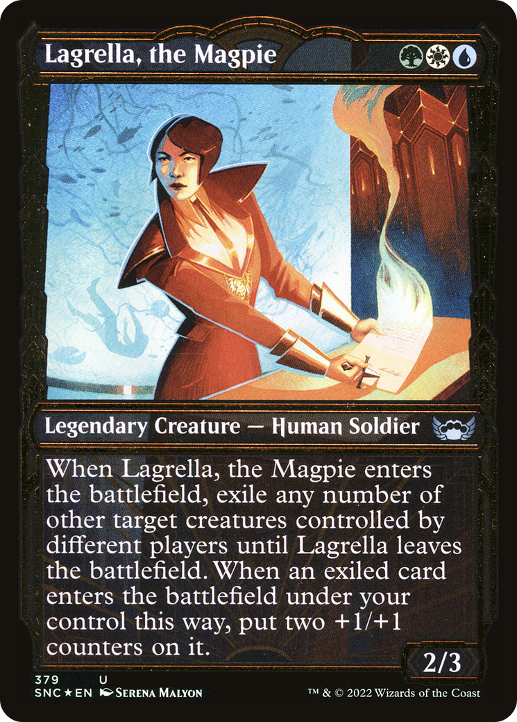 Lagrella, the Magpie (Gilded Foil) [SNC - 379]